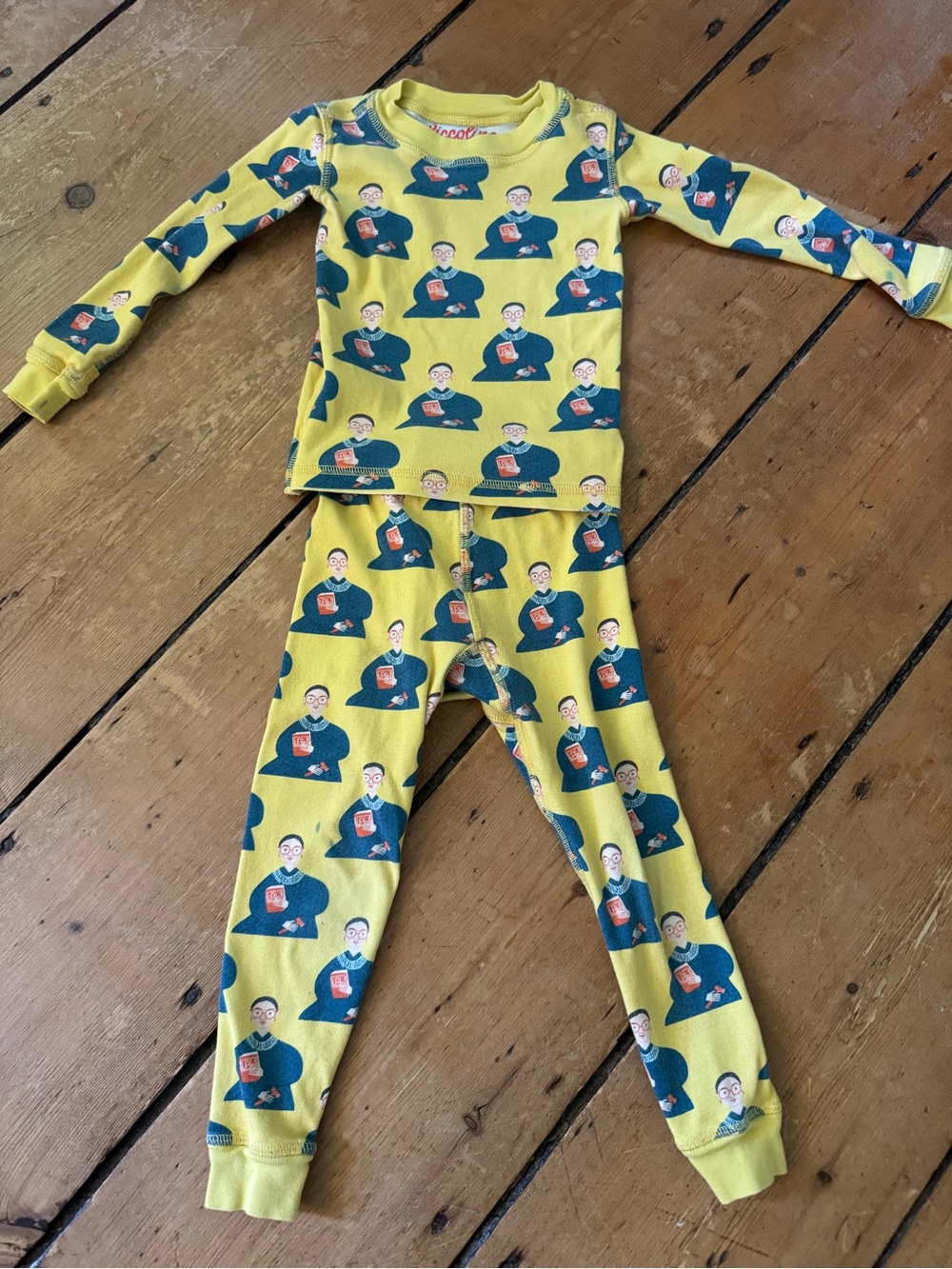 RBG Ruth Bader Ginsburg Kids Piccolina Pajama Set